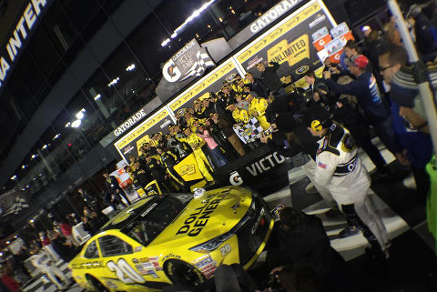 Victory Lane po Sprint Unlimited | Fot. Joe Gibbs Racing