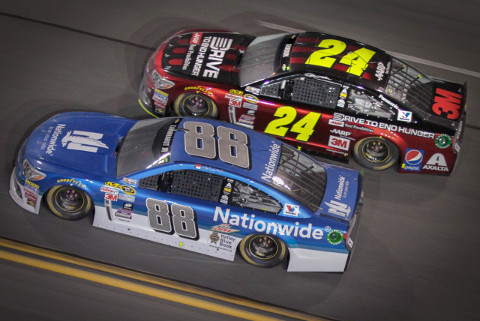 Dale Earnhardt Jr i Jeff Gordon | Fot. Chevrolet
