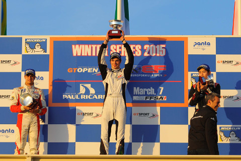 Podium 2  wyścigu | Fot. FOTOSPEEDY