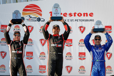 Podium w St Petersburgu | Fot. Chevrolet