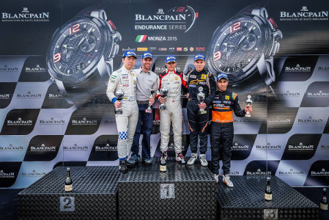 Podium na Monzy | Fot. NEC