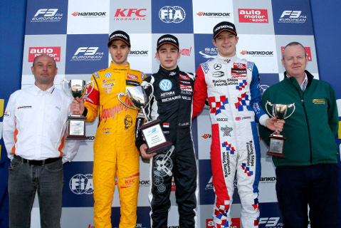 Podium na SIlverstone | Fot. fiaf3europe.com