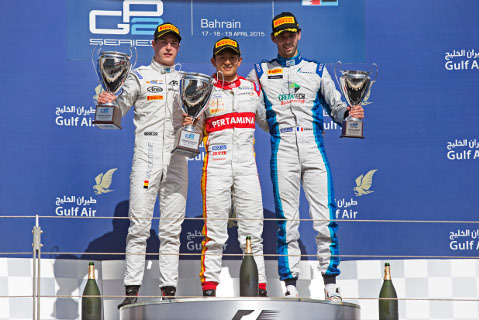 Podium w Bahrajnie | Fot. GP2