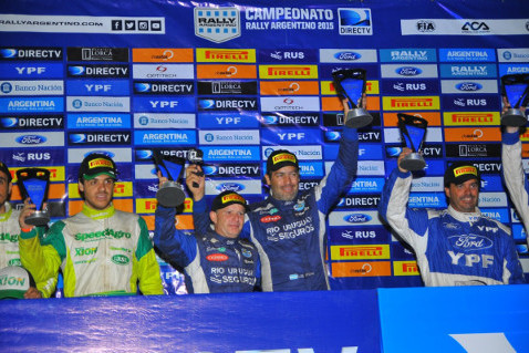 Podium 4 rundy | Fot. rallyargentino.com