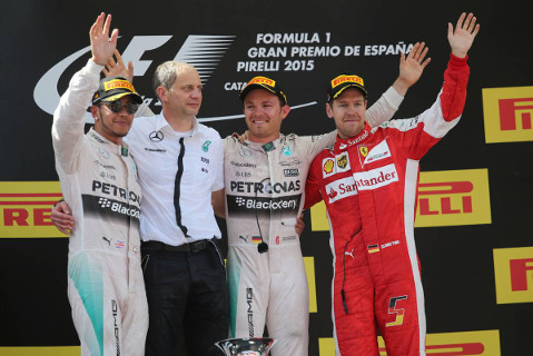 Podium w Montmelo | Fot. XPB