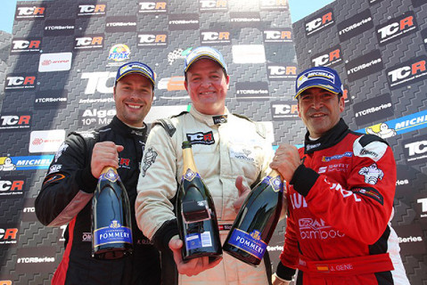 Podium w Portimao | Fot. tcr-series.com