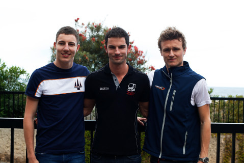 Pierwsza trójka kwalifikacji w Monako | Fot. GP2