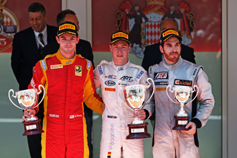 Podium w Monako | Fot. GP2