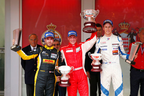 Podium w Monako | Fot. racecam.de