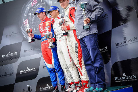 Podium na Silverstone | Fot. NEC