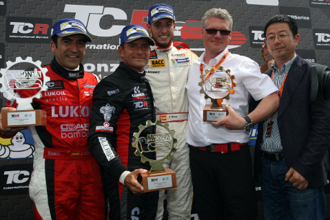 Podium na Monzy | Fot. TCR