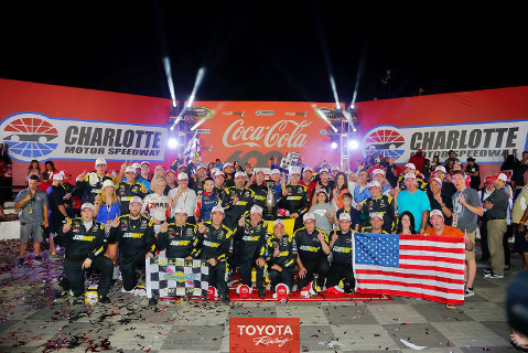Victory Lane Coca Cola 600 | Fot. Toyota Racing