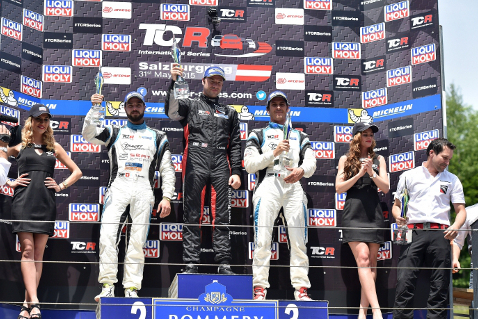 Podium na Salzburgringu | Fot. TCR