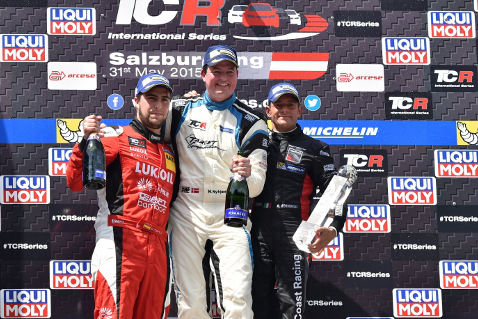 Podium na Salzburgringu | Fot. TCR