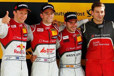 Podium na Lausitzringu | Fot. dtm.de