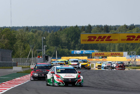 Start na Moscow Raceway | Fot. WTCC