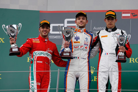 Podium na Red Bull Ringu | Fot. GP3