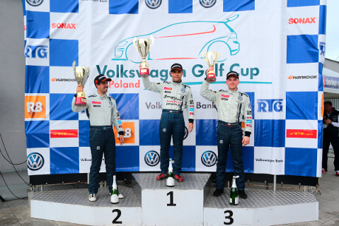 Podium na Slovakia Ringu | Fot. Marcin Kaliszka