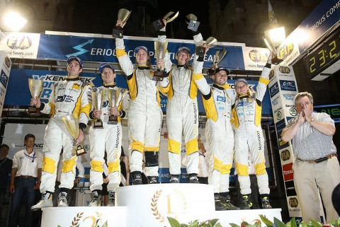 Podium ERC Junior | Fot. DPPI