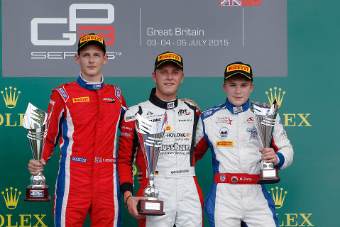 Podium na Silverstone | Fot. GP3