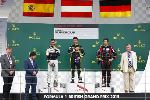 Podium na SIlverstone | Fot. racecam.de