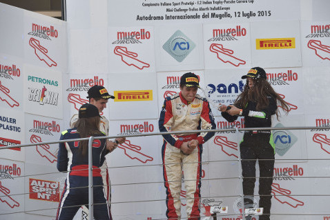 Podium w Mugello | Fot. ACI Sport