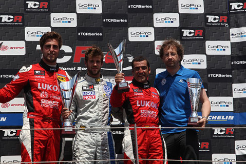 Podium na Red Bull Ringu | Fot. TCR