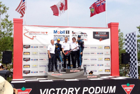 Podium Mobil 1 SportsCar Grand Prix | Fot. Wayne Taylor Racing