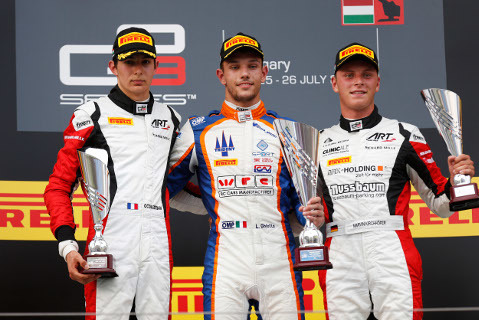Podium na Hungaroringu | Fot. GP3