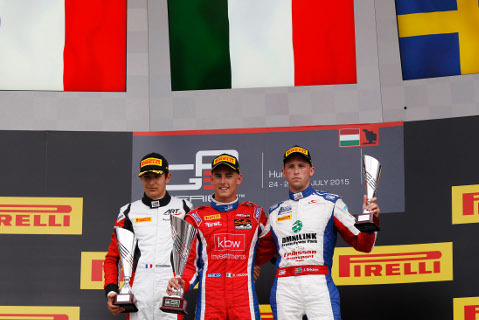 Podium na Hungaroringu | Fot. GP2