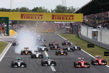 Start na Hungaroringu | Fot. XPB