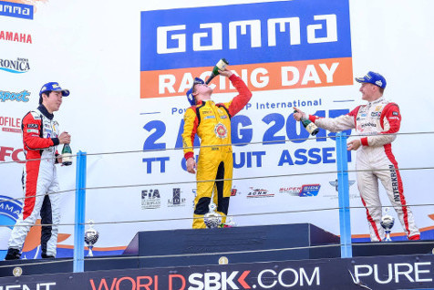 Podium w Assen | Fot. NEC