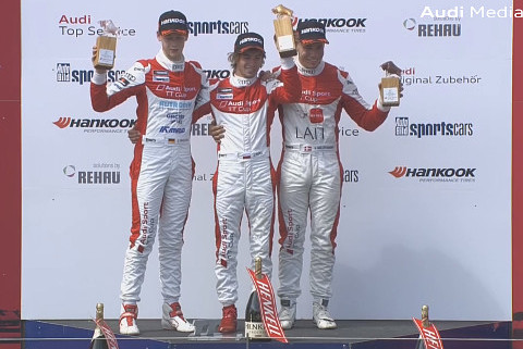 Podium na Red Bull Ringu