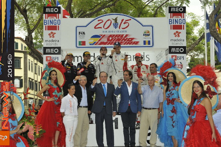 Podium Rali Vinho da Madeira | Fot. ralivm.com