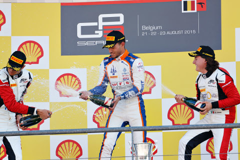 Podium w Spa | Fot. GP3