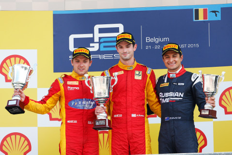 Podium w Spa | Fot. GP2