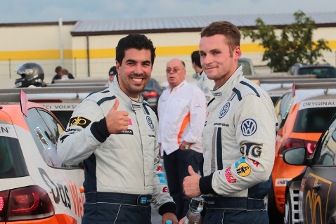 Marcus Fluch i Jeffrey Kruger | Fot. VW Golf Cup