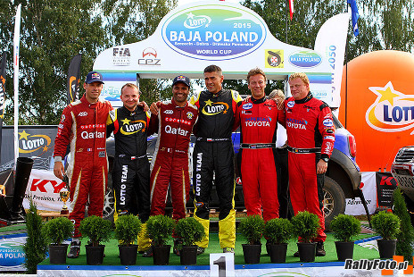 Podium Baja Poland | Fot. Mateusz Banaś