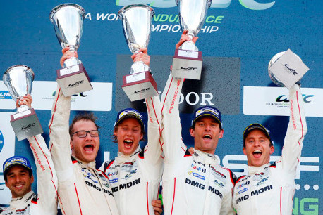 Podium WEC | Fot. Porsche