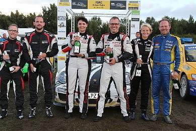 Podium Ostsee Rallye | Fot. adac-motorsport.de