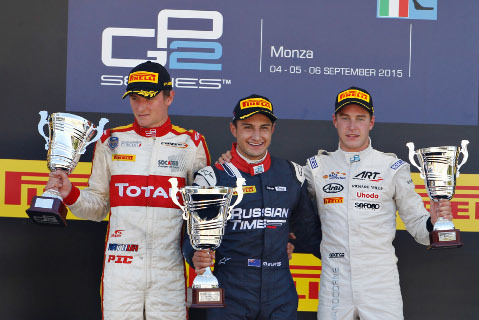 Podium na Monzy | Fot. GP2