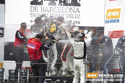 Podium 24H Barcelony | Fot. 24hseries.com