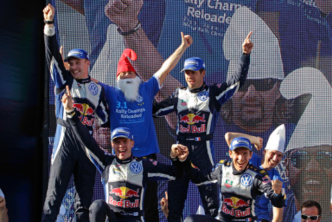 Podium Rally Australia | Fot. VW