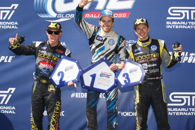 Podium w Los Angeles | Fot. GRC