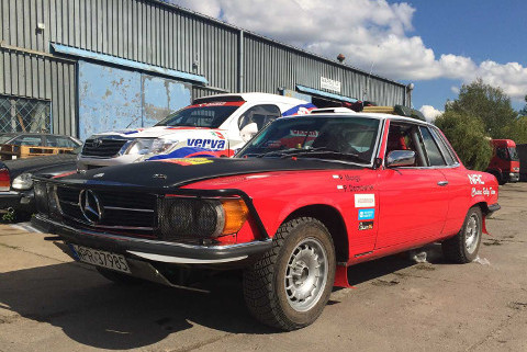 Mercedes 450 SLC | Fot. NAC Rally Team