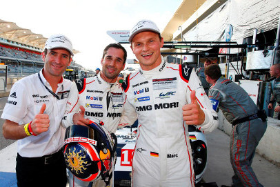 Romain Dumas, Neel Jani i Marc Lieb | Fot. Porsche
