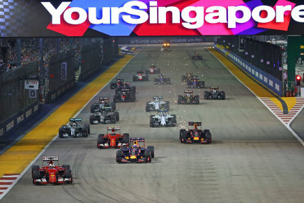 Start w Singapurze | Fot. XPB