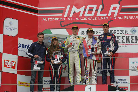 Podium w Imoli | Fot. ACI Sport