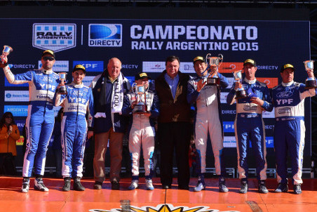 Podium Rally de Los Glaciares | Fot. rallyargentino.com