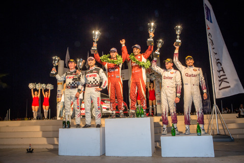 Podium Cyprus Rally